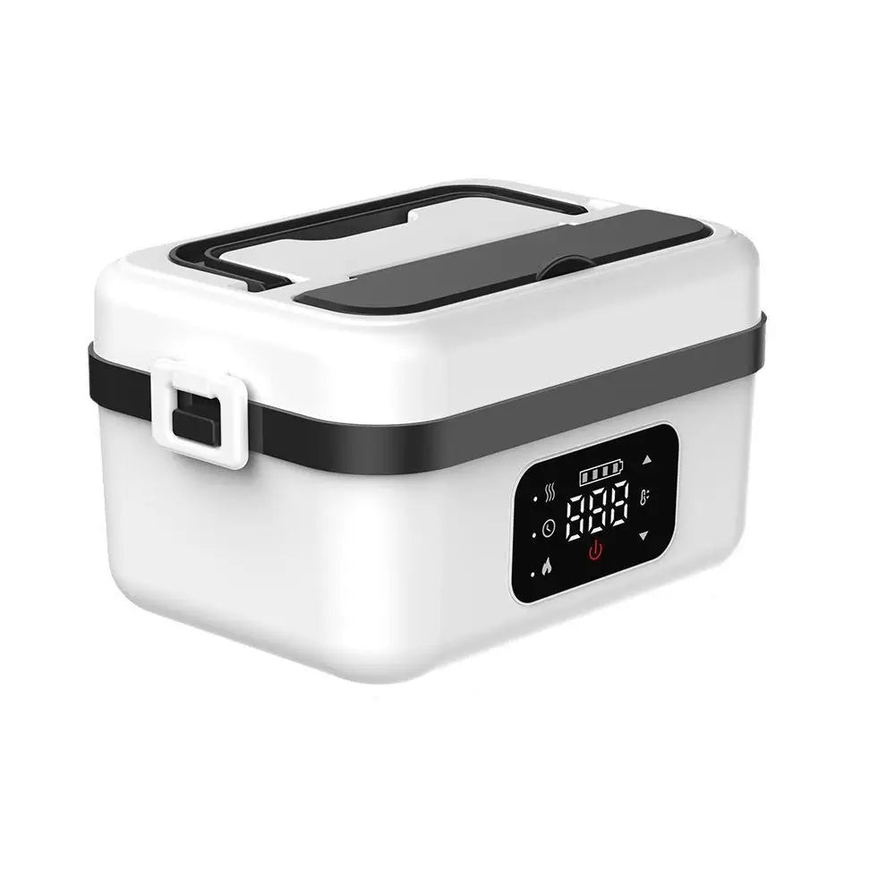 Wireless Electric Insulated Lunch Box With 60W Heating 8000mAh Battery