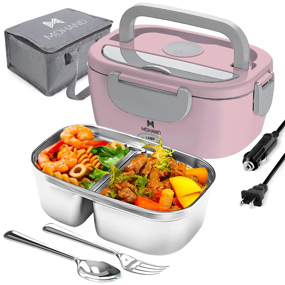 65W Electric Lunch Box Travel Warmer for Car or Home