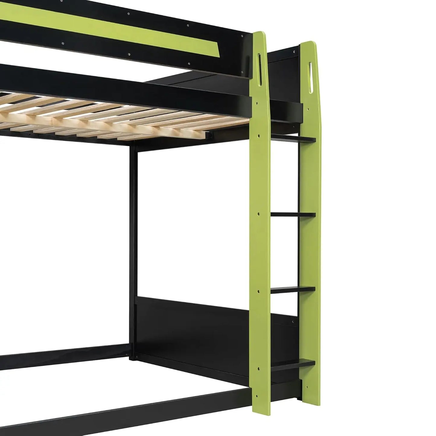 Gaming Bunk Bed With RGB Desk USB Ports And LED Light Strip