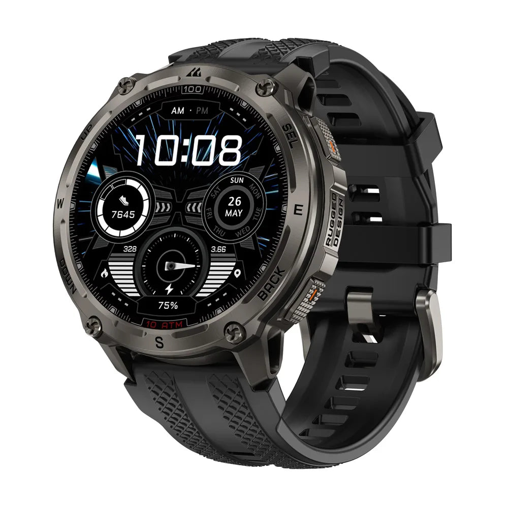 KOSPET Tank T4 Smartwatch For Men GPS Offline Maps 10ATM