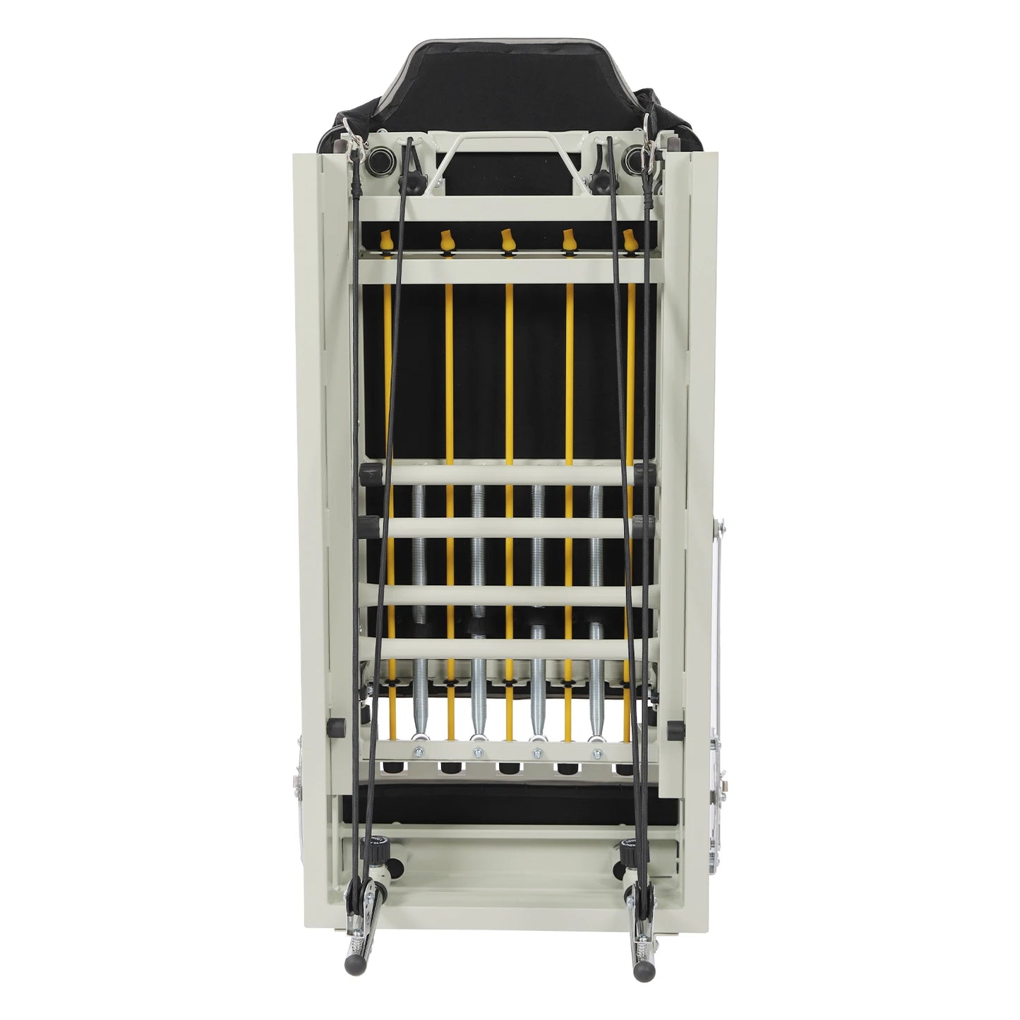 Foldable Pilates Reformer Machine For Home Fitness