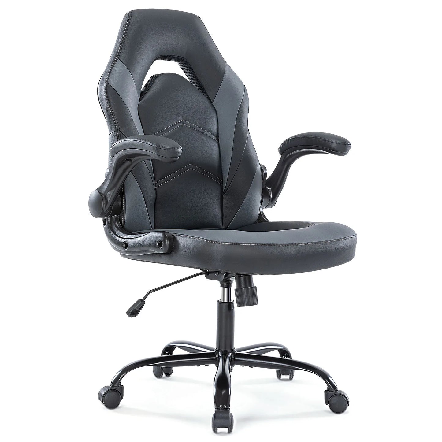 JHK Ergonomic Office Gaming Chair Adjustable PU Leather Racing Chair