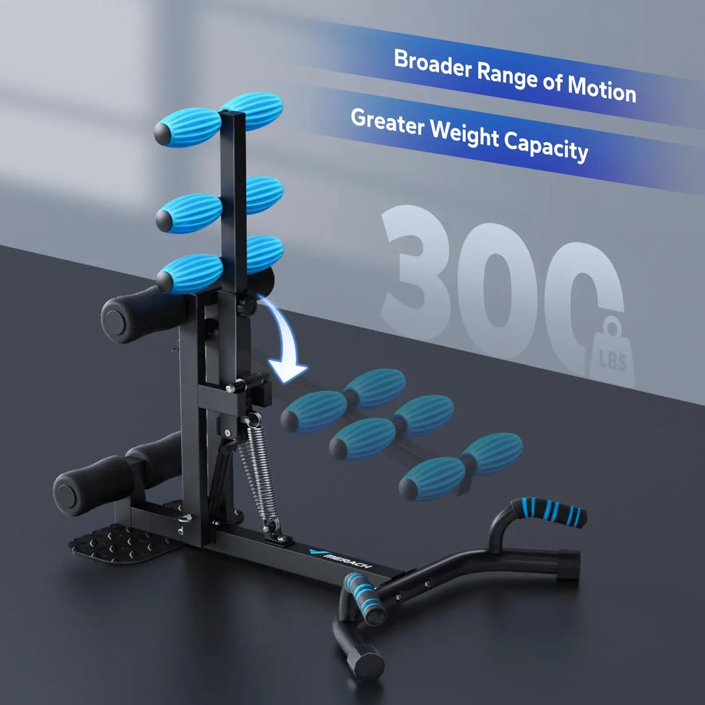 Merach Deep Squat Machine Multifunctional Glutes and Core Trainer