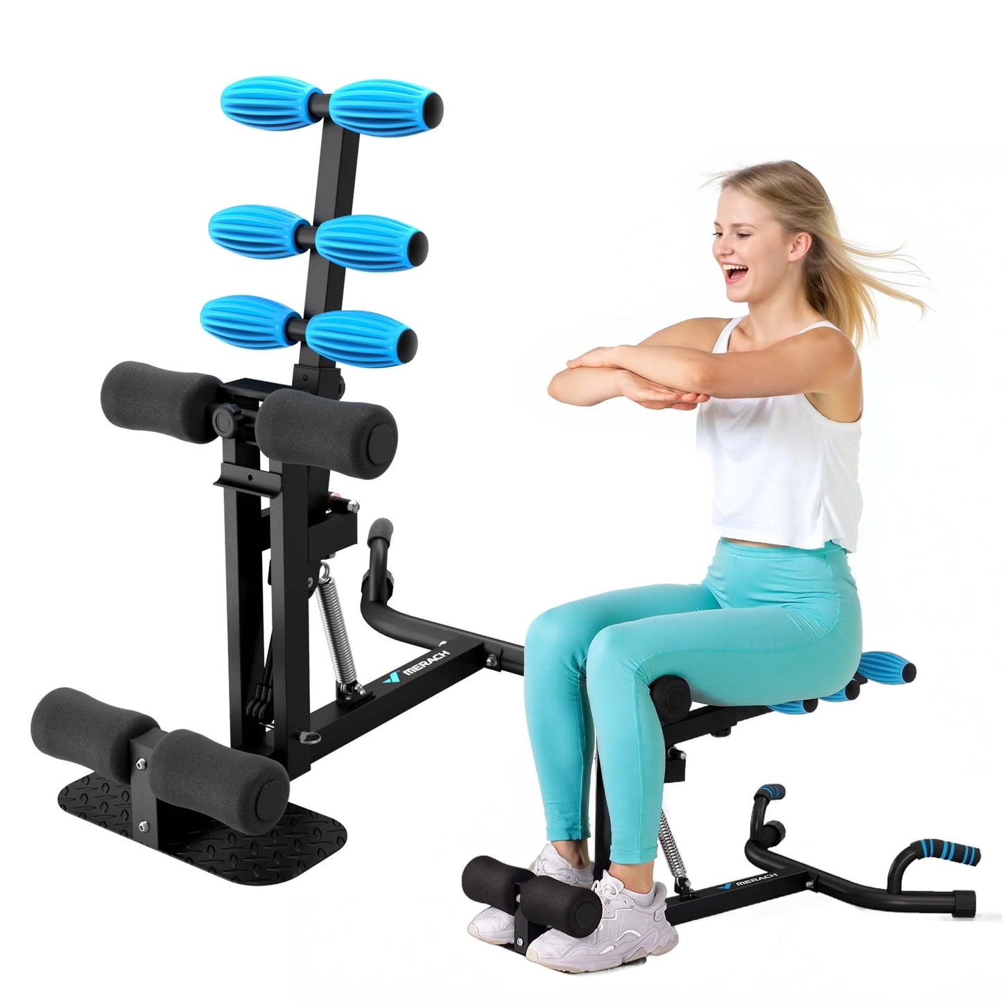 Merach Deep Squat Machine Multifunctional Glutes and Core Trainer