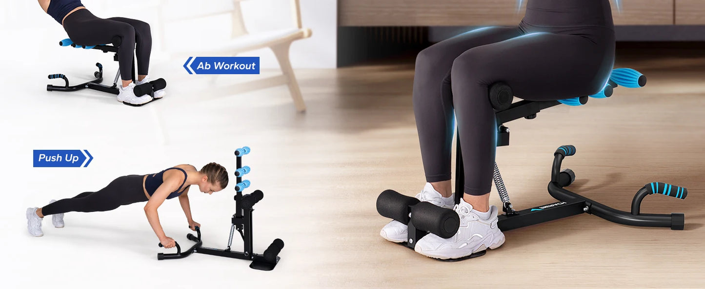Merach Deep Squat Machine Multifunctional Glutes and Core Trainer