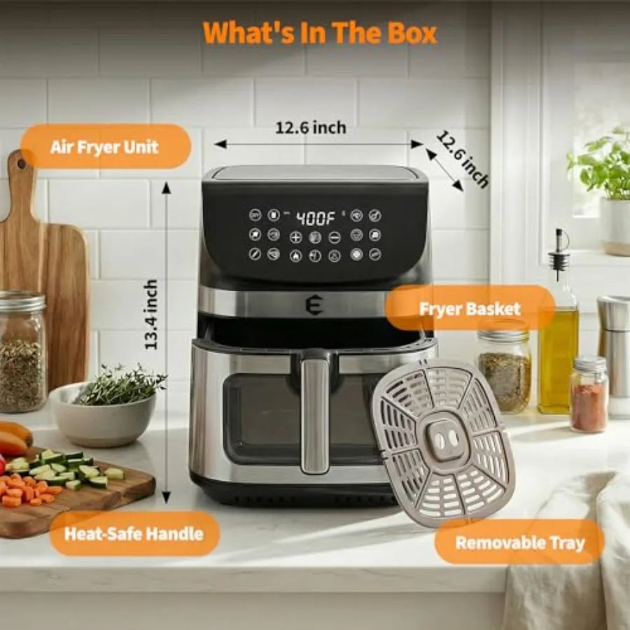 Yao Hui Huang Air Fryer 1700W Nonstick With Viewing Window