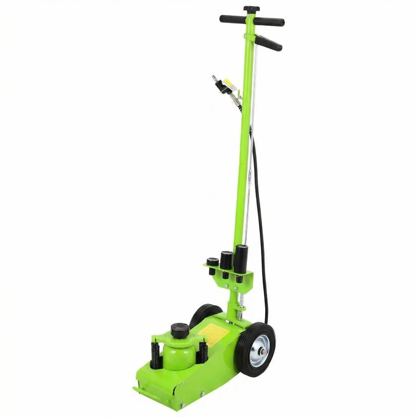 HiMISS 30 Ton Air Hydraulic Floor Jack With Dual Power Adapters