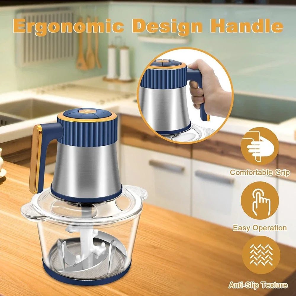 Automatic Meat Grinder Stainless Steel Electric Food Processor