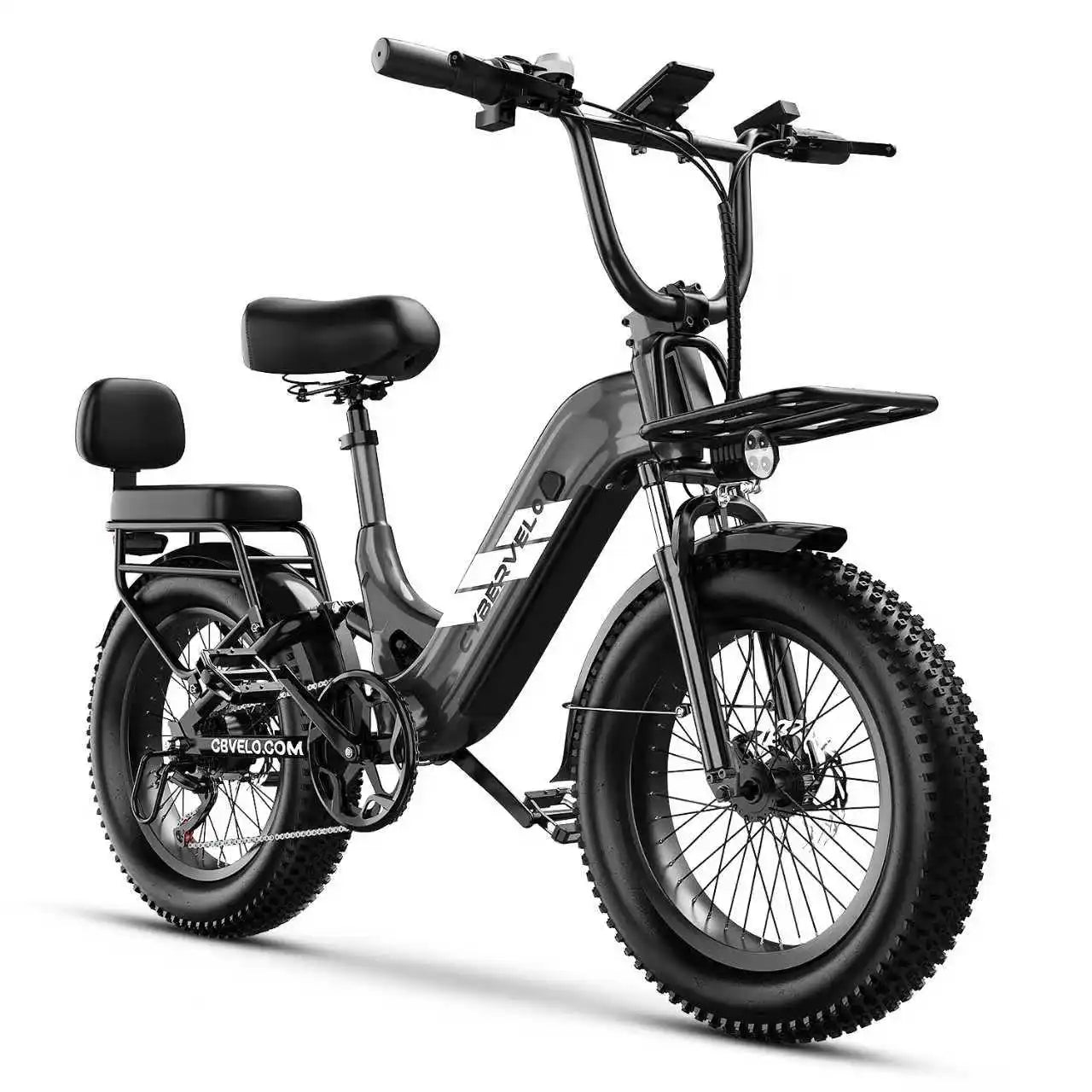 CYBERVELO EK12 Step Through Electric Bike With Removable 48V Battery