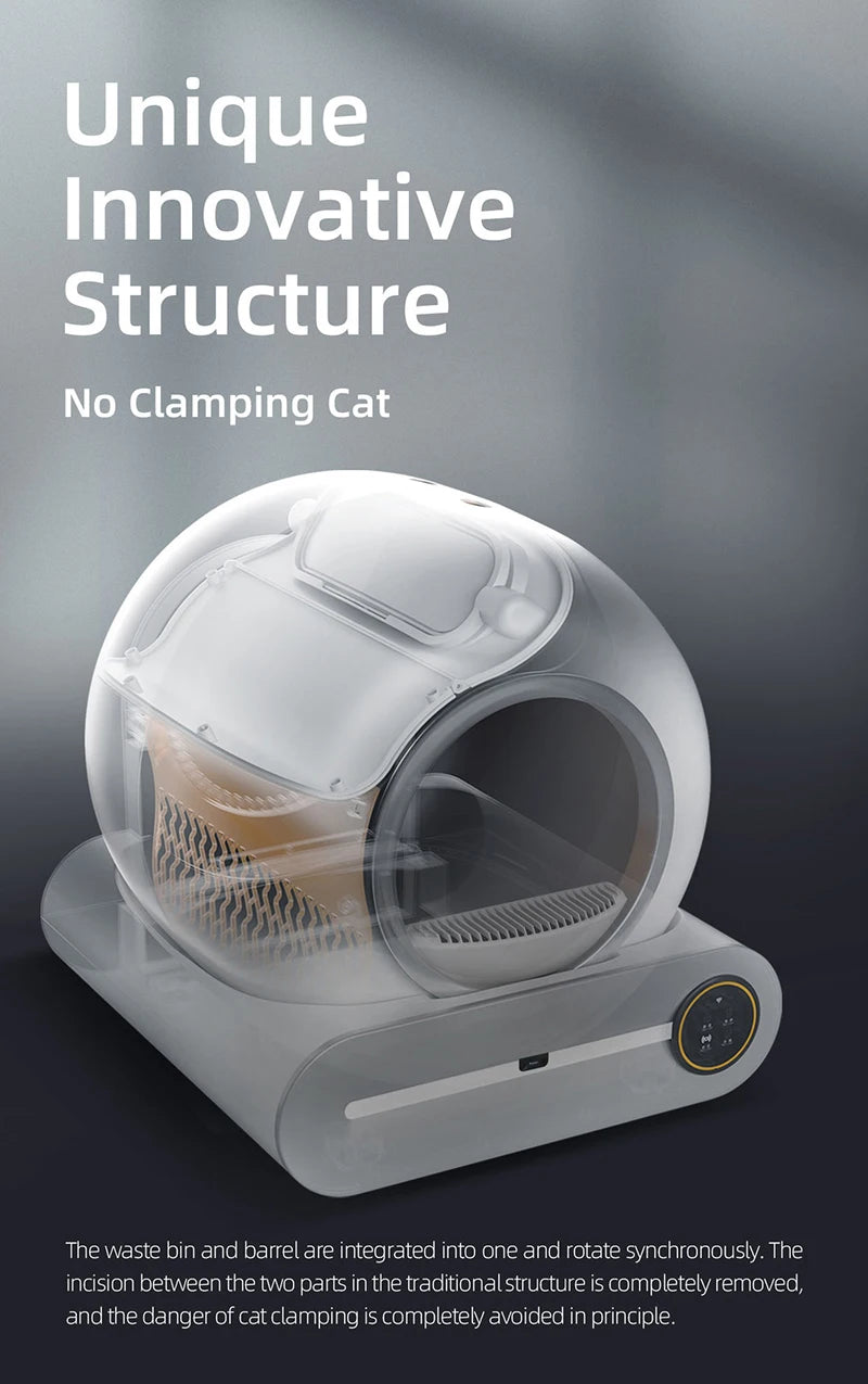 Booteely Automatic Smart Self Cleaning Cat Litter Box
