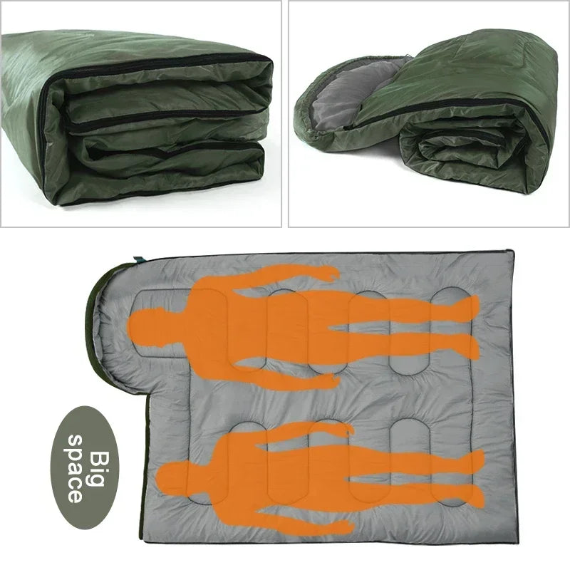 Ultralight Waterproof 4-Season Camping Sleeping Bag For Backpacking