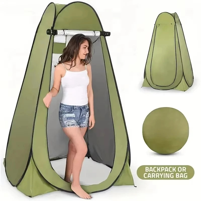 Portable Camping Shower Toilet Changing Tent For Outdoor Use