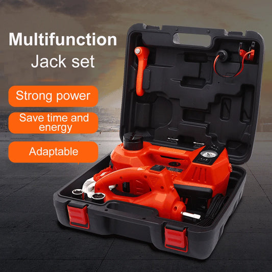Electric Hydraulic Car Jack 12V DC 5Ton With LED Light