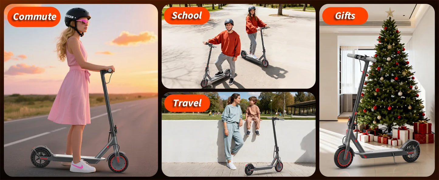 AOVOPRO ES80 Electric Scooter 350W 19MPH Foldable With App Control