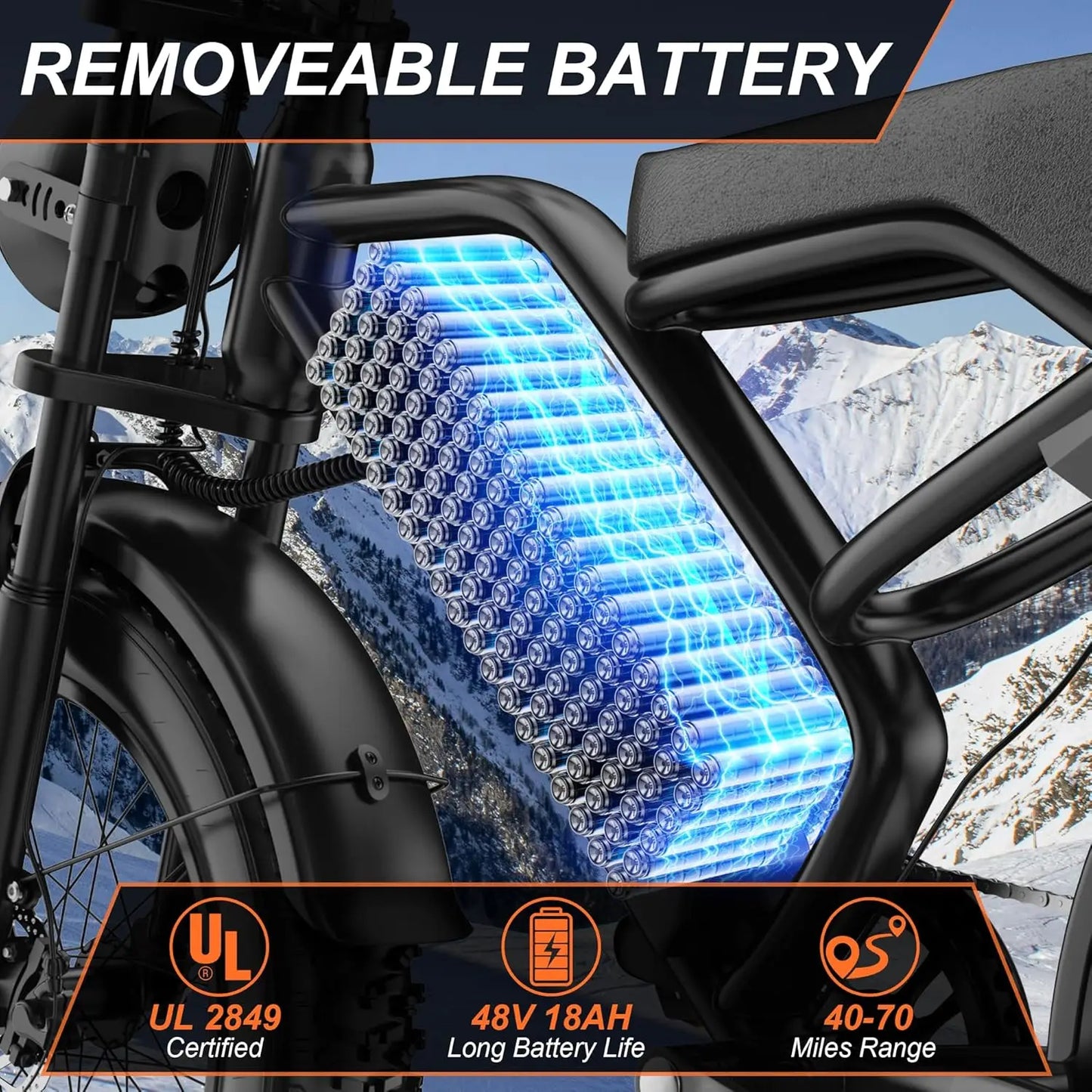 AOVOWHEEL AW2PRO Fat Tire Electric Bike