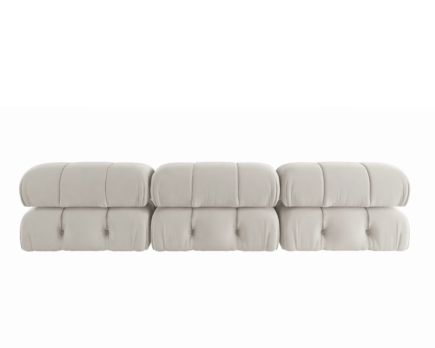 Sdorens Velvet Minimalist Modular Sectional Sofa Modern Convertible Living Room