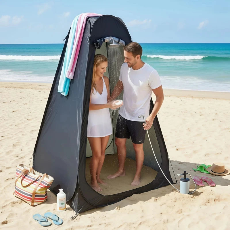 Portable Camping Shower Toilet Changing Tent For Outdoor Use