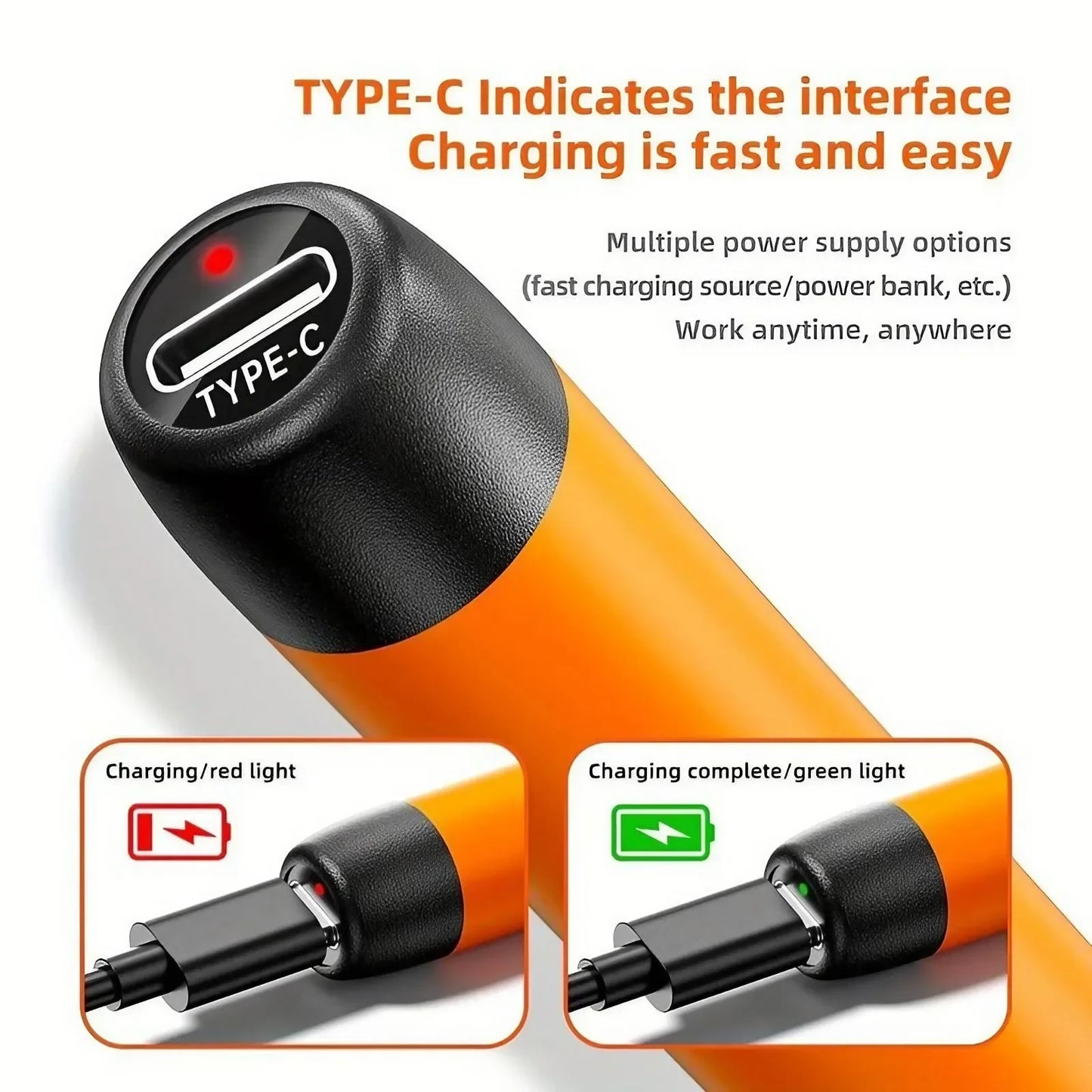USB Rechargeable Mini Soldering Iron Wireless Pen Type C Charging Control