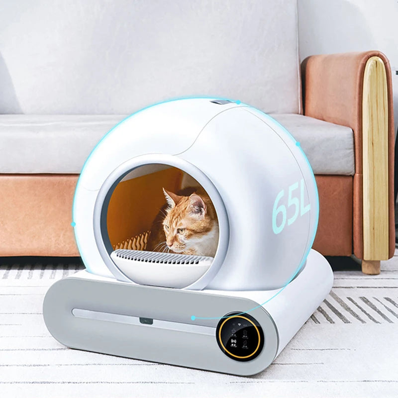 Booteely Automatic Smart Self Cleaning Cat Litter Box