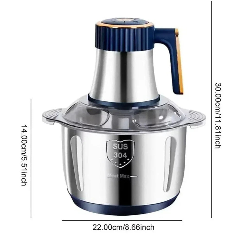Automatic Meat Grinder Stainless Steel Electric Food Processor