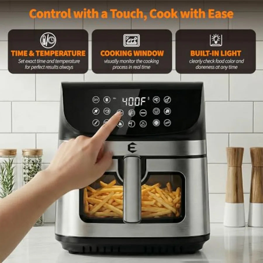 Yao Hui Huang Air Fryer 1700W Nonstick With Viewing Window