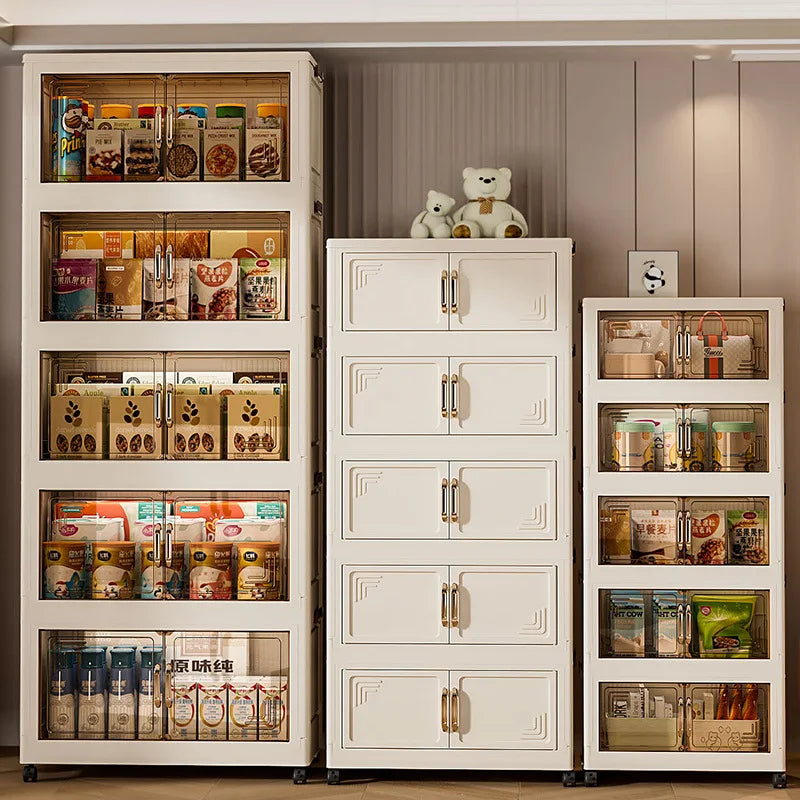 Multifunctional Folding Storage Cabinet Wardrobe Organizer For Home