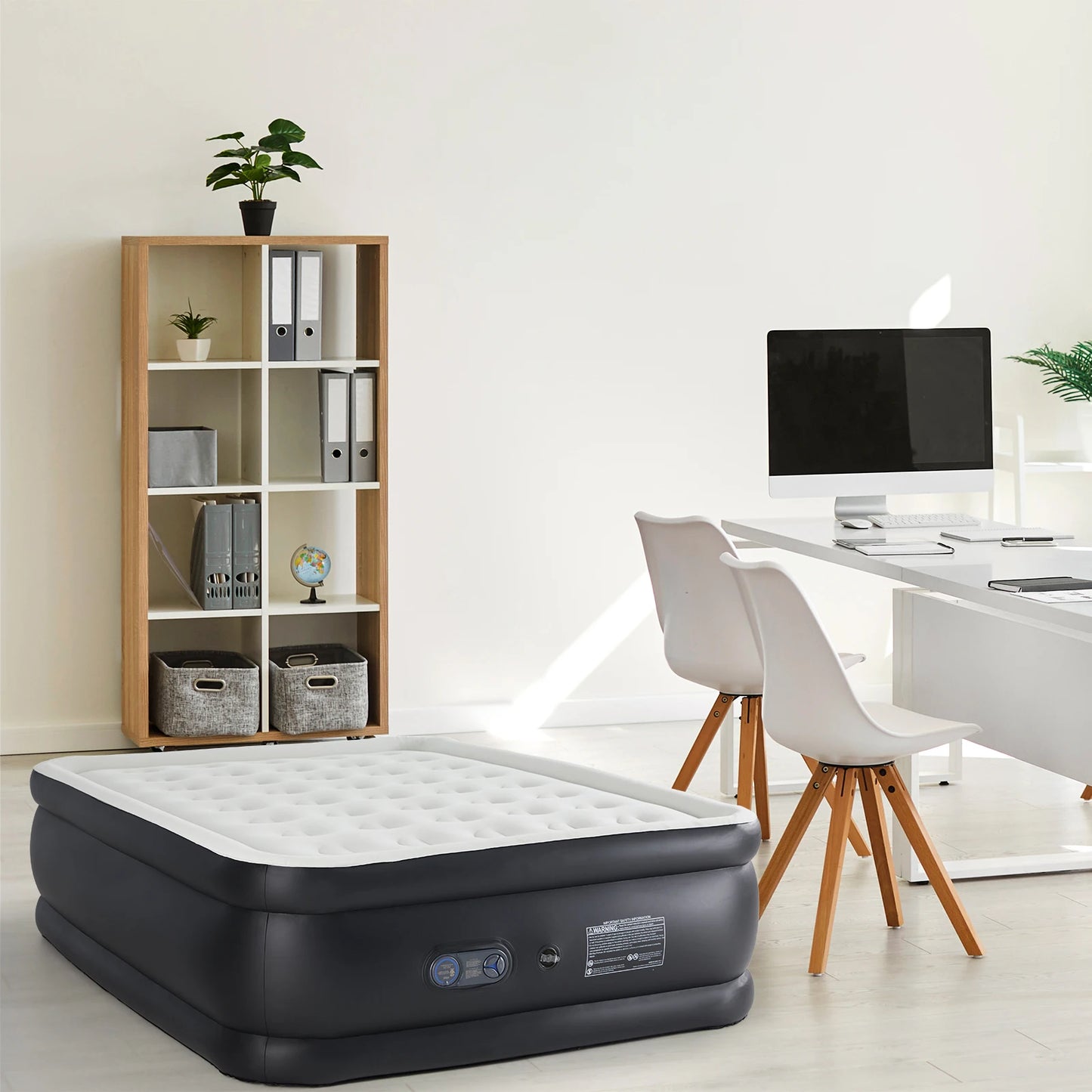 JHK Air Mattress Double Height With Non Slip Bottom