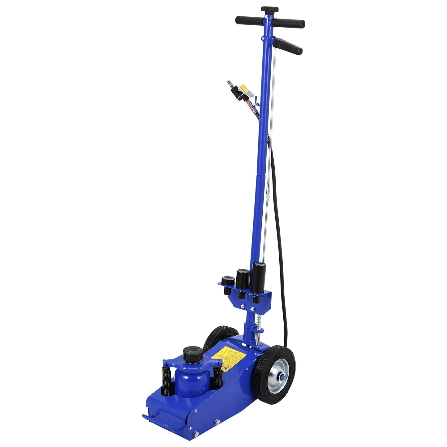 HiMISS 30 Ton Air Hydraulic Floor Jack With Dual Power Adapters