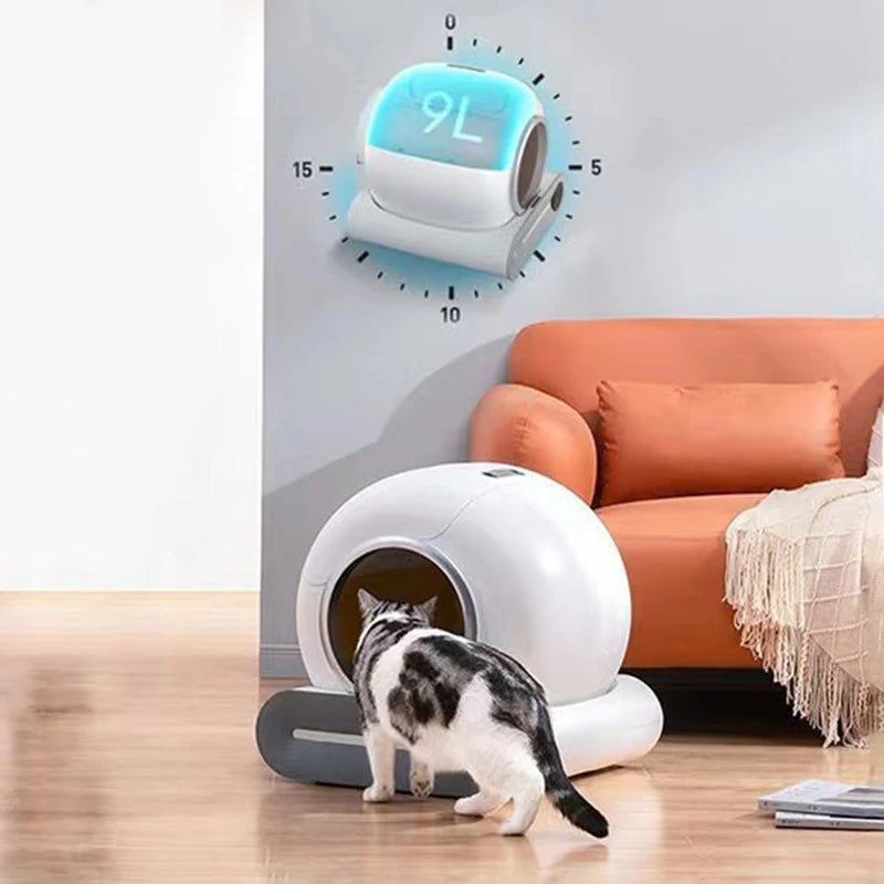 Booteely Automatic Smart Self Cleaning Cat Litter Box