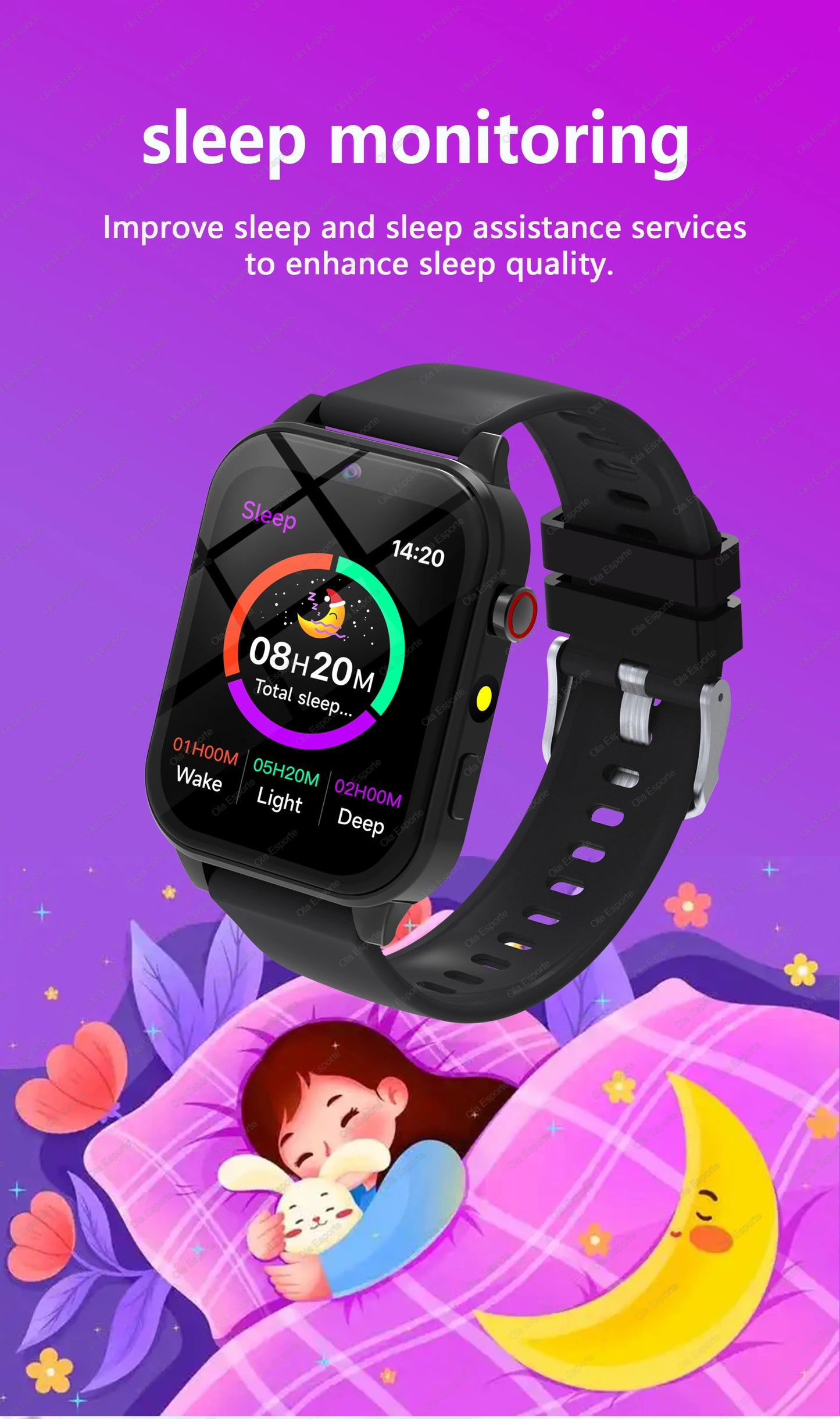 Kids Smartwatch With 100 Plus Games, HD Screen, Music iOS Android