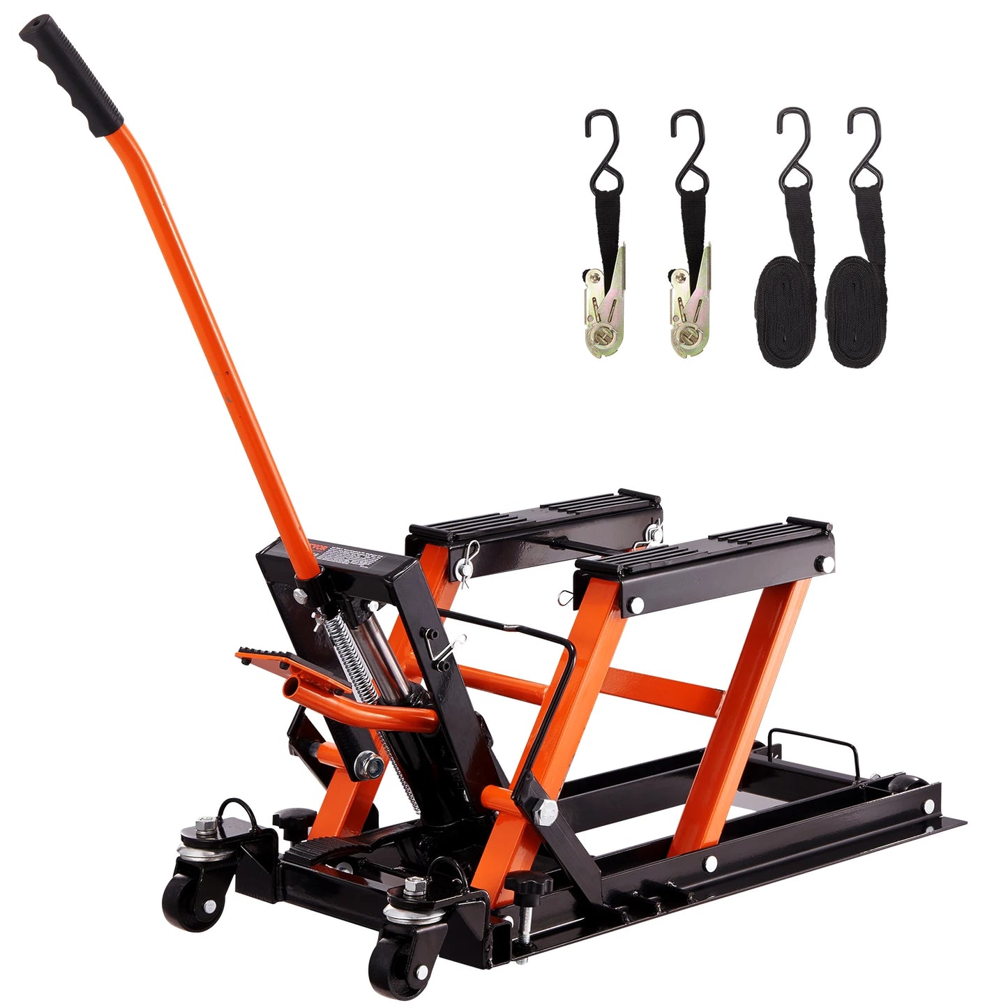 SucceBuy 1500 Lb Steel Hydraulic Motgorcycle Jack Stand For ATV's
