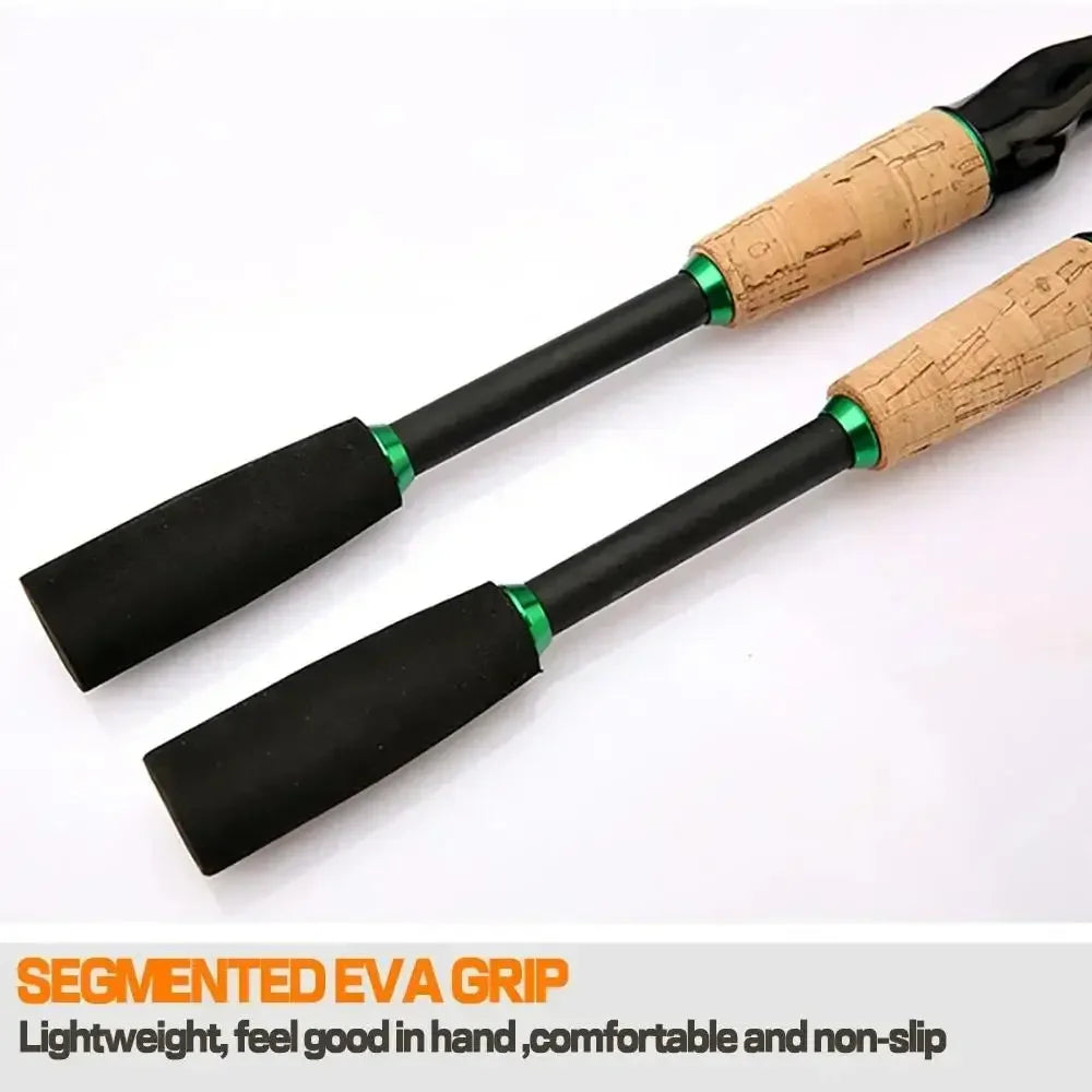 Ultralight Portable Baitcasting Fishing Rod And Reel Set