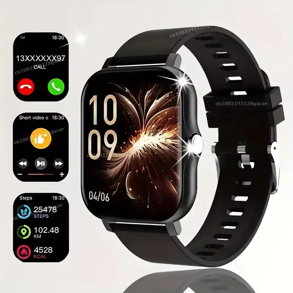Smart Watch With Blood Oxygen And Blood Pressure Monitor Bluetooth