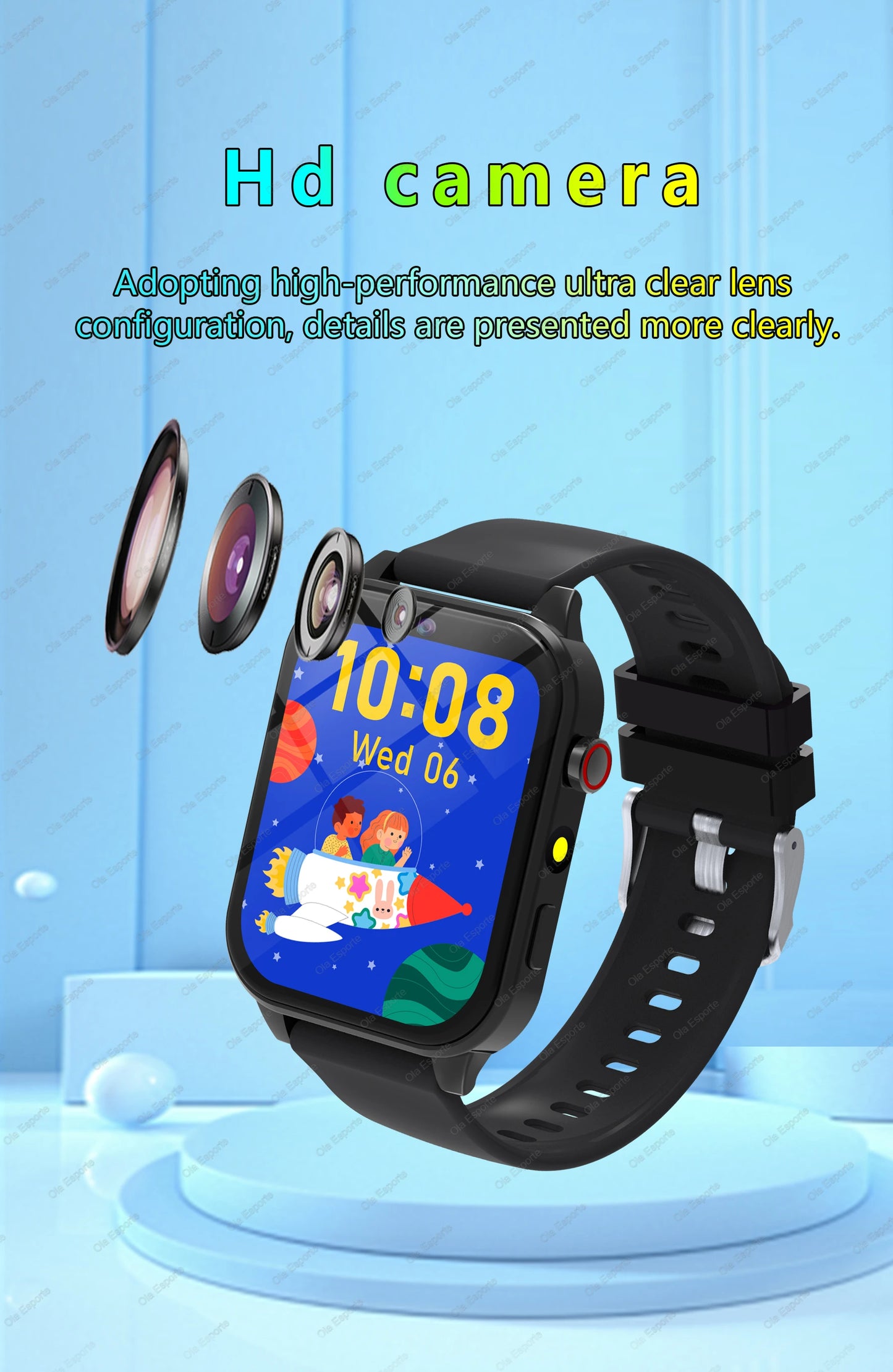 Kids Smartwatch With 100 Plus Games, HD Screen, Music iOS Android