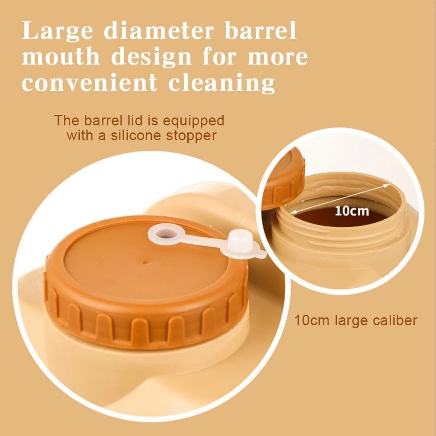 Emergency Large Capacity Water Bag With Spigot For Outdoor Use