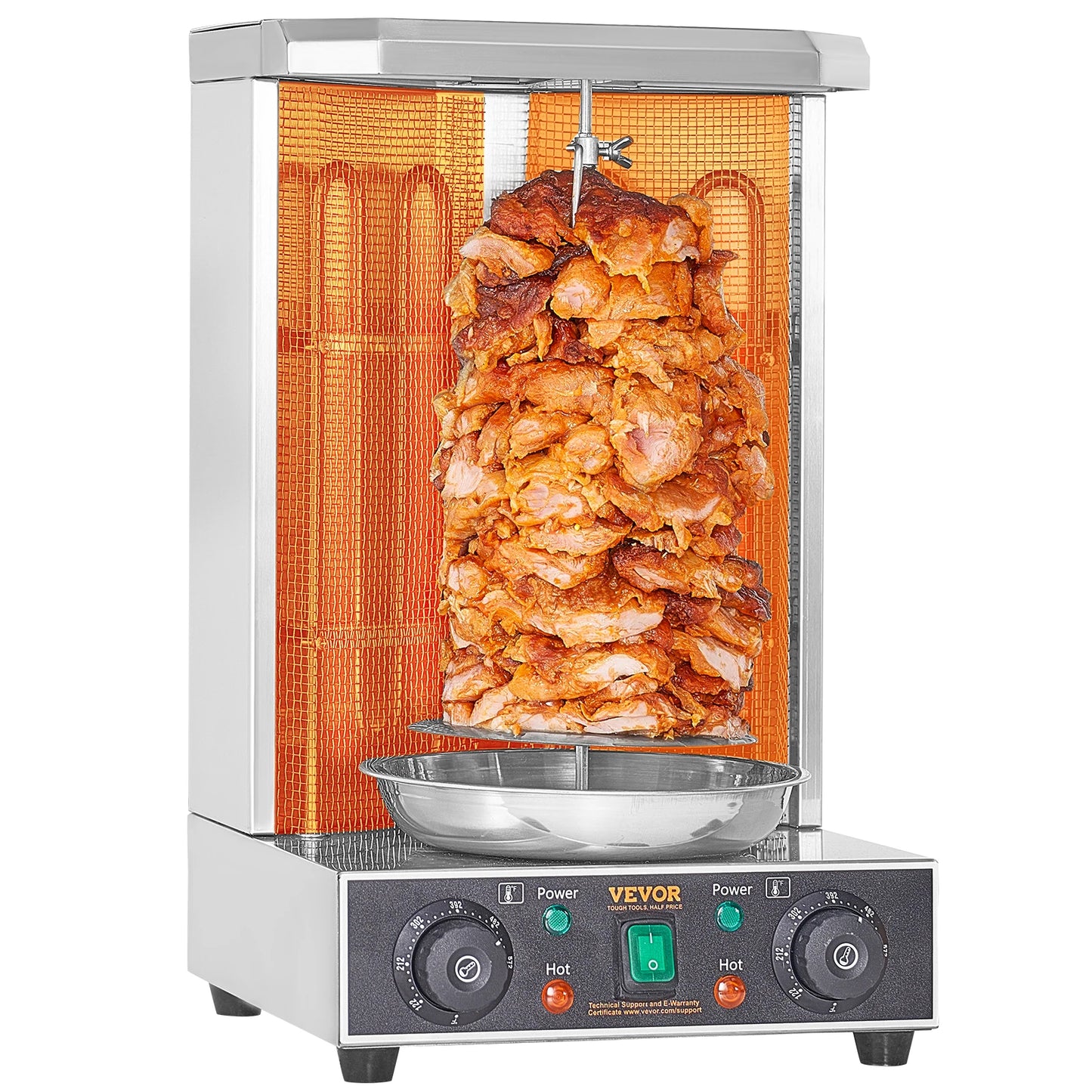SucceBuy Shawarma Grill Machine Electric Vertical Rotisserie Oven