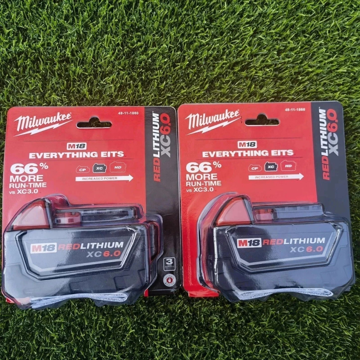 Milwaukee 18V 6.0Ah M18 Battery Pack 48 11 1860 New