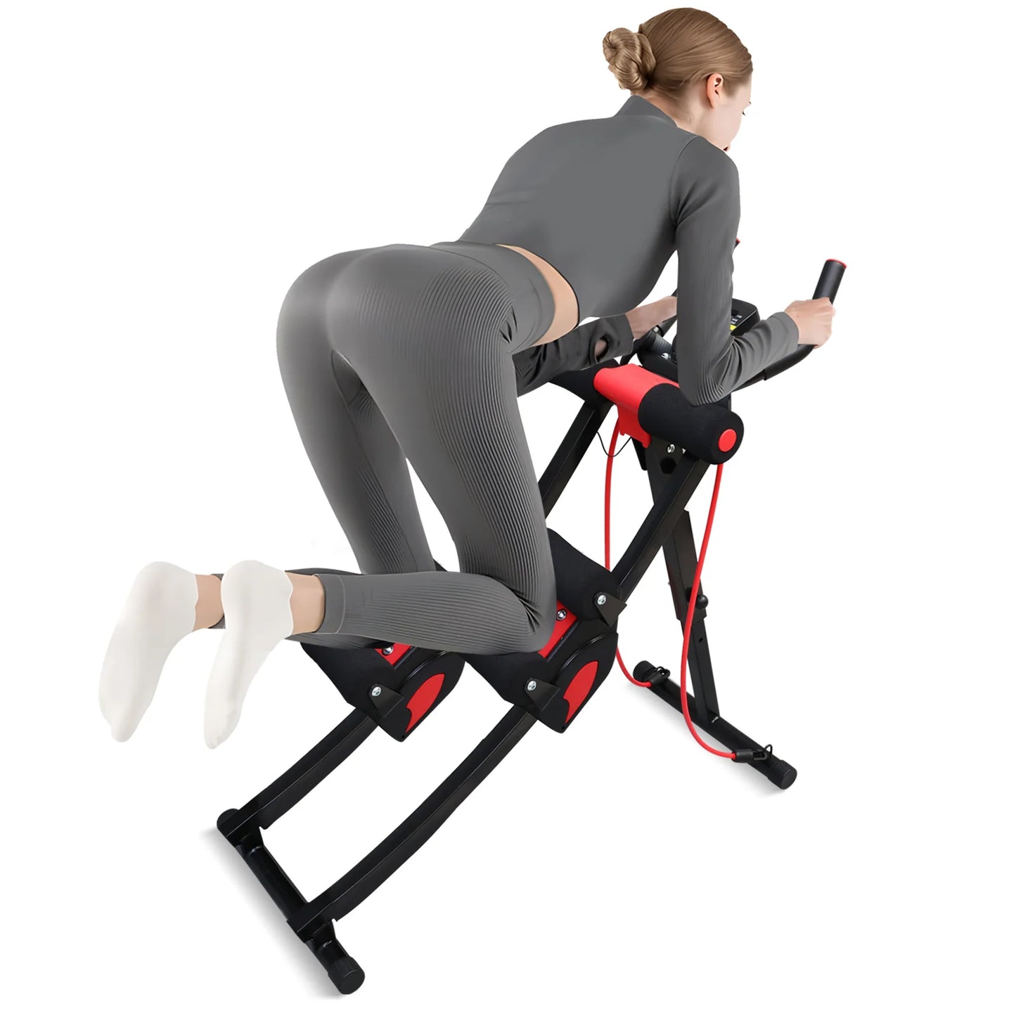Abdominal Trainer Ab Machine Core Workout Equipment Foldable Home Gym