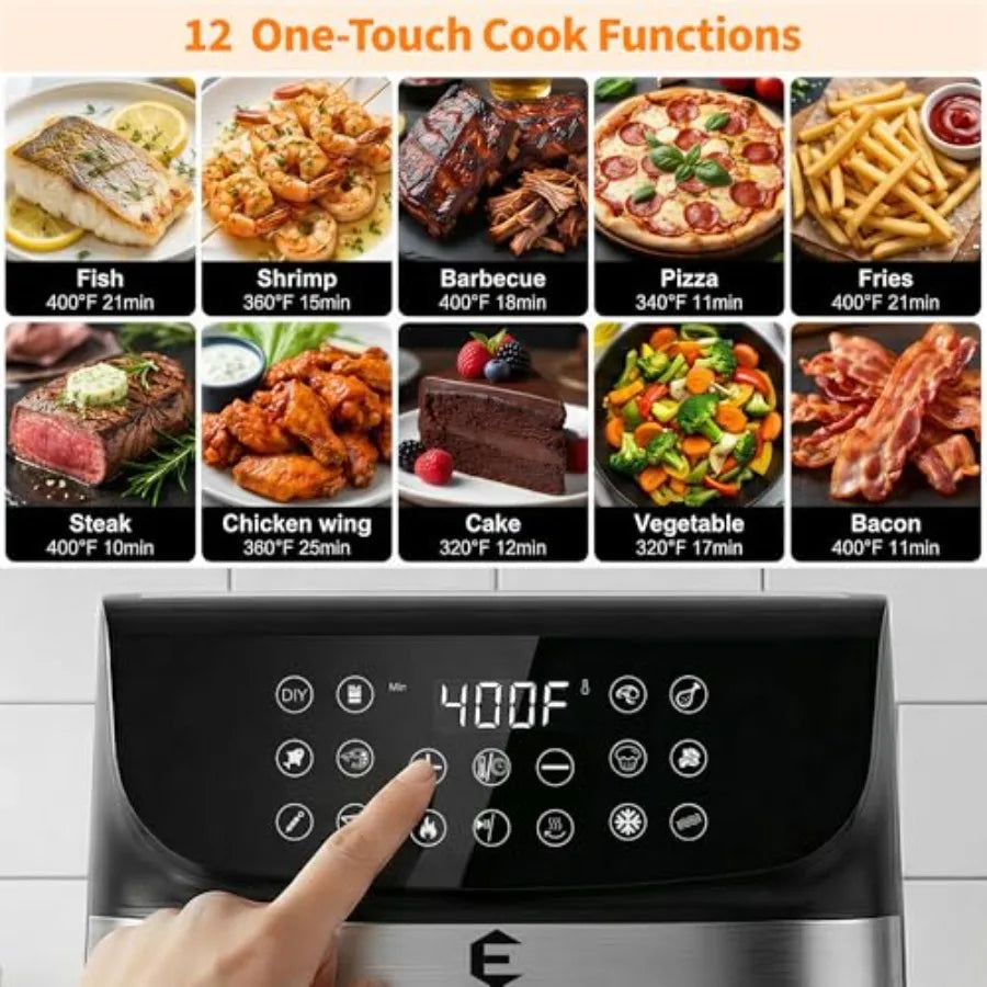 Yao Hui Huang Air Fryer 1700W Nonstick With Viewing Window