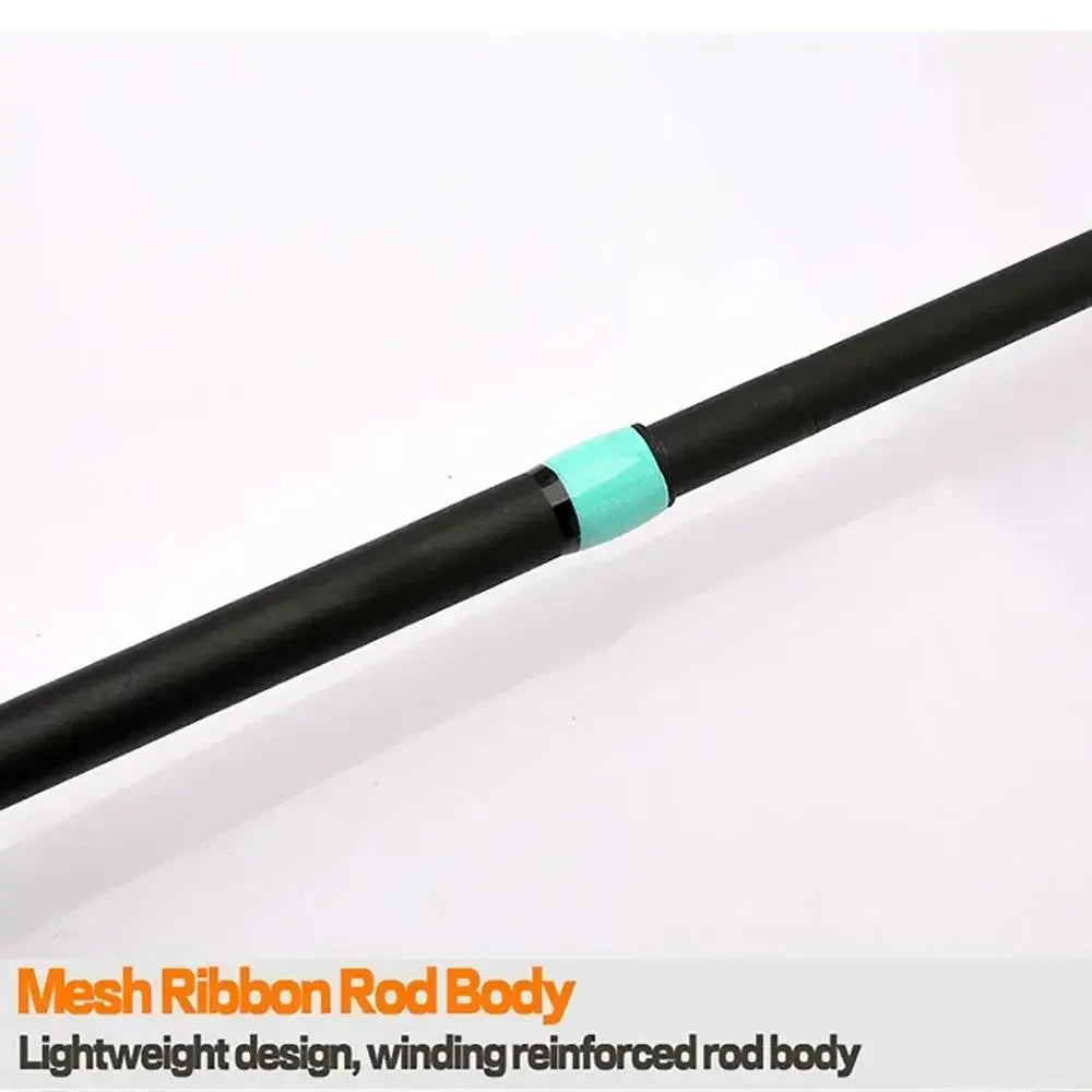 Ultralight Portable Baitcasting Fishing Rod And Reel Set