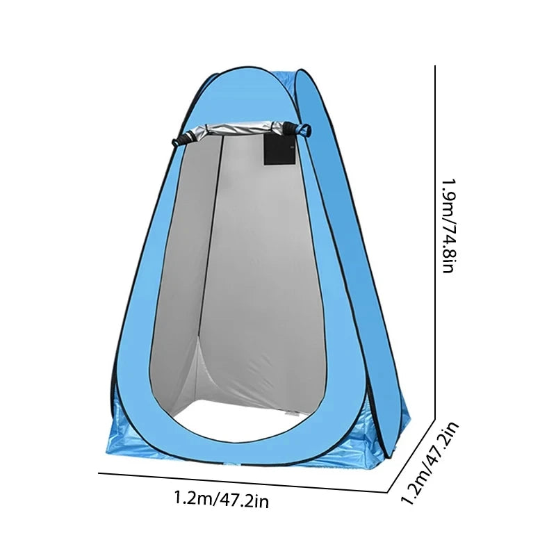 Portable Camping Shower Toilet Changing Tent For Outdoor Use