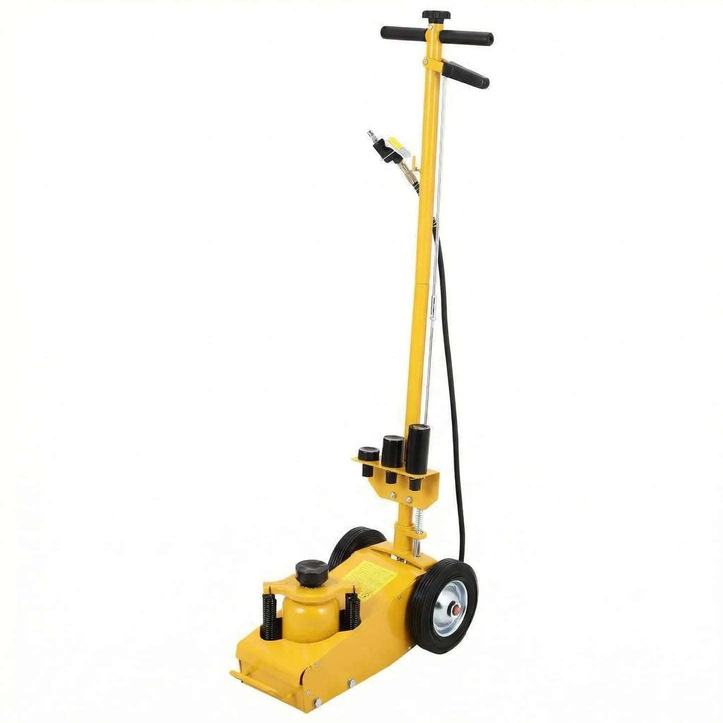 HiMISS 30 Ton Air Hydraulic Floor Jack With Dual Power Adapters