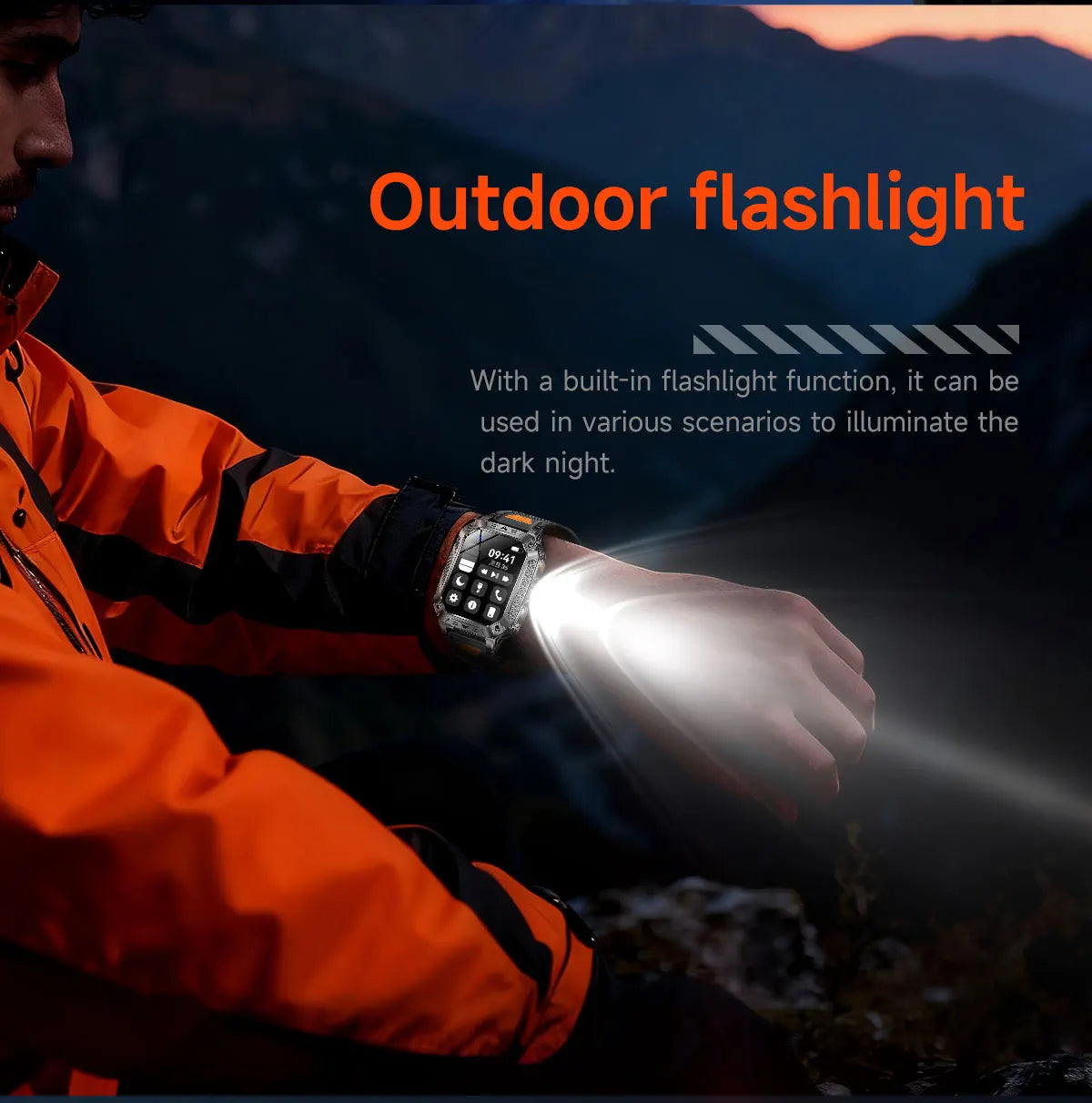 GPS Smart Watch AMOLED 1400mAh Waterproof Fitness Tracker Bluetooth Call
