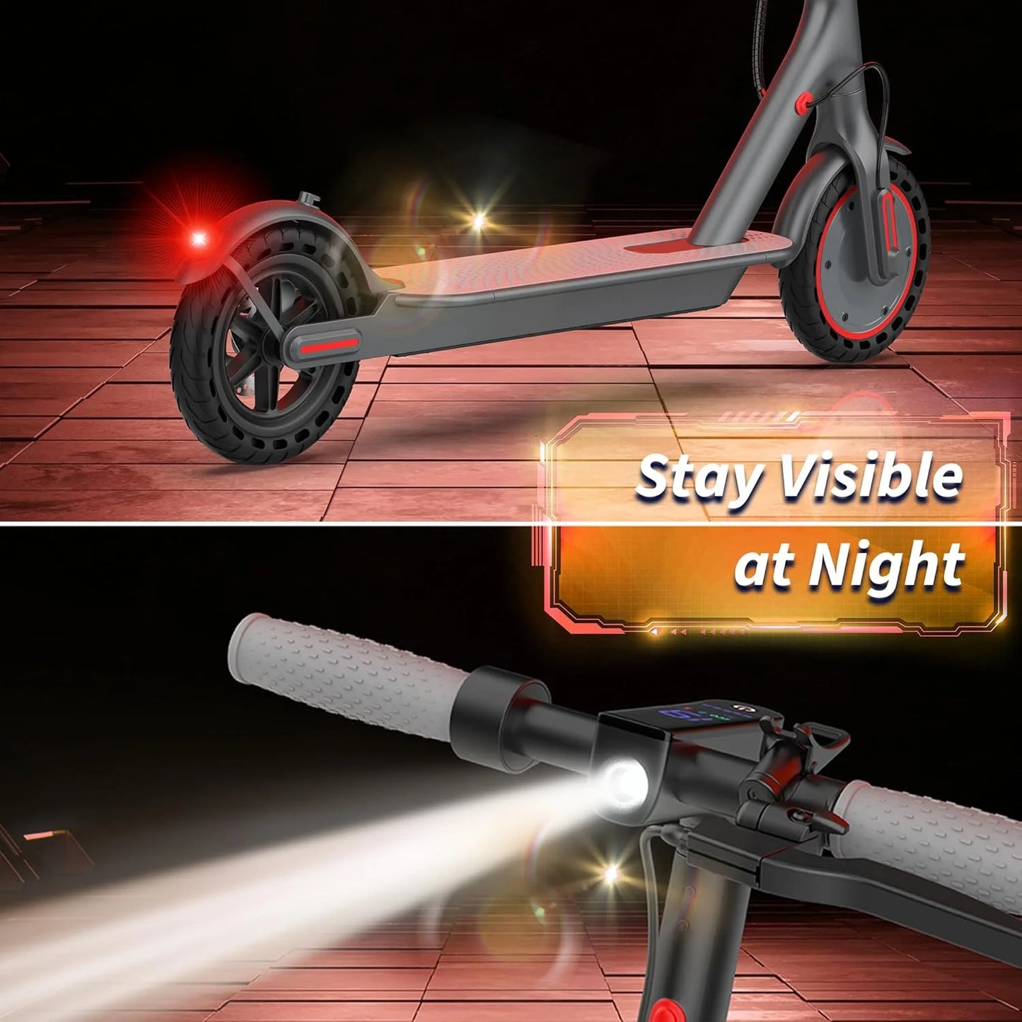 AOVOPRO ES80 Electric Scooter 350W 19MPH Foldable With App Control