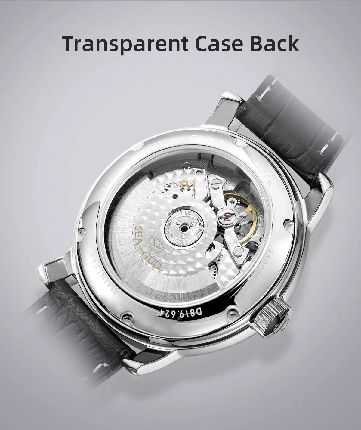 Sea-Gull Stainless Steel Luxury Mechanical Watch For Men
