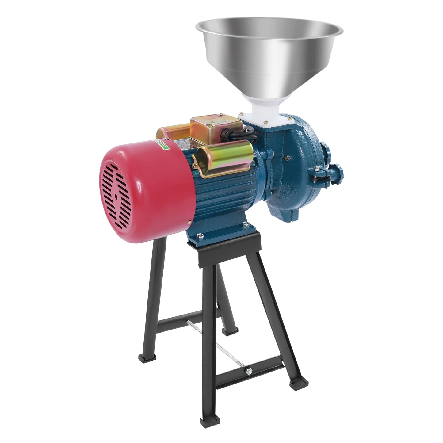 Bymaocar 2200W Electric Grain Grinder Commercial Mill 60 Mesh