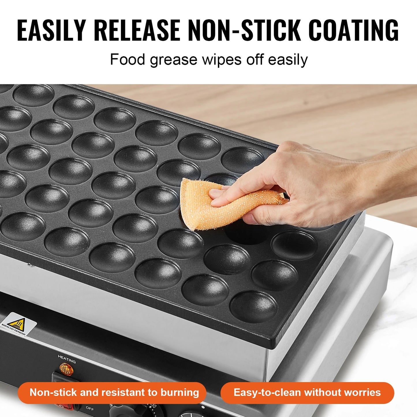 SucceBuy Dorayaki Baker Mini Dutch Pancake Maker Commercial