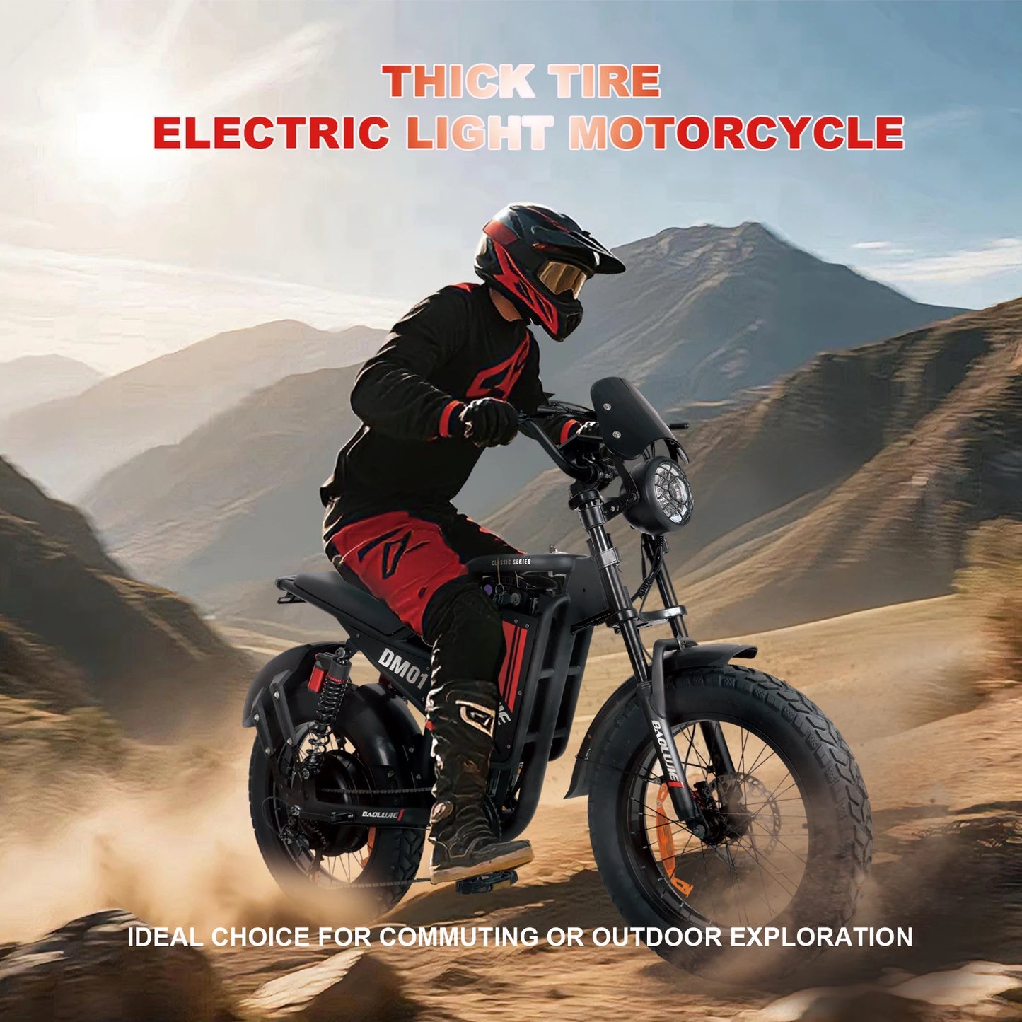 BAOLUJIE Electric Bike 1500W Peak Power E Bike for Adults