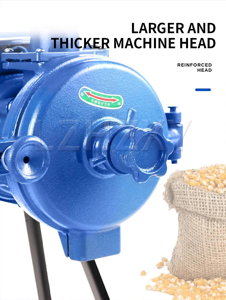 LZHZXY 220V Corn Grinder Multifunctional Dry And Wet Mill