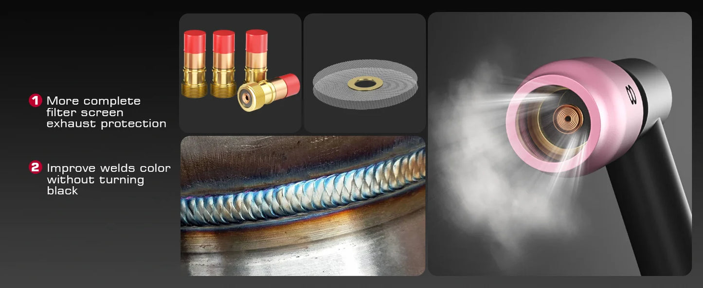 ARCCAPTAIN WP 17 18 26 TIG Welding Torch Accessories Kit